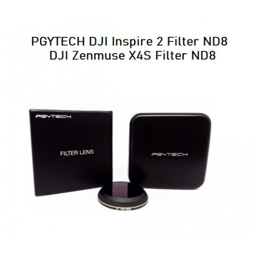 PGYTECH DJI Inspire 2 Filter ND8 - DJI Zenmuse X4S Filter ND8